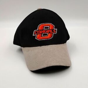 𝅺osu Oklahoma State Cowboys/Cowgirls Ball Cap Suede Bill